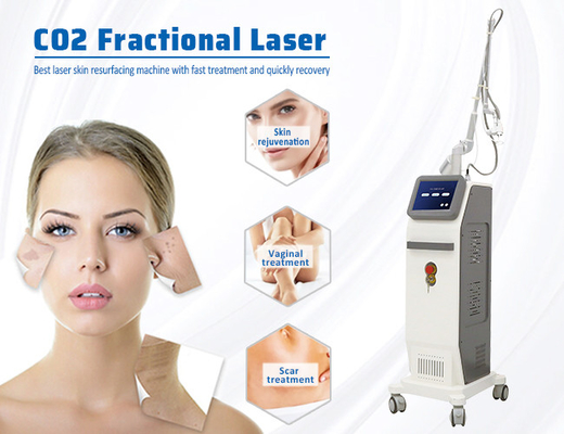 دستگاه لیزر فرکشنال 60w Co2 برای رفع آکنه جوانسازی پوست