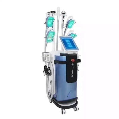 ماشین لاغری جدید نوع 360 کریولیپولیز 5 کریو دستگیره های کریوتراپی شکل دادن بدن 40K Cavitation RF Slim Machine