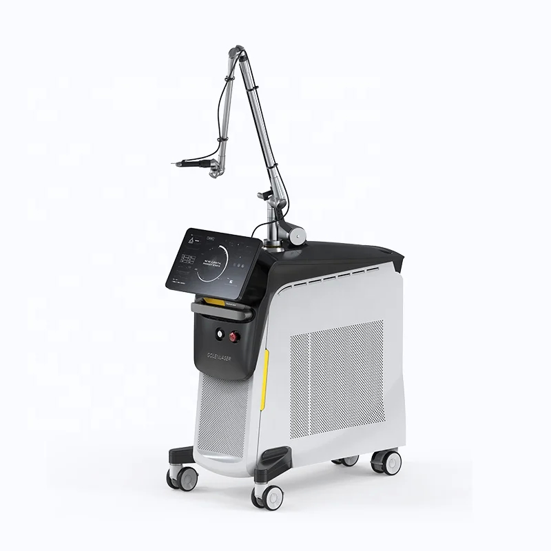 دستگاه حذف خالکوبی لیزر پیکوسکن دیود قابل تنظیم 655nm با قدرت تولید تا 2000J / cm2